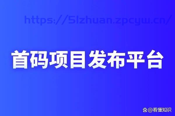 这几个首码项目发布平台，是可以推广引流的网站！-第1张图片-我要赚钱网